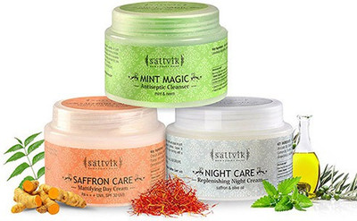 

Sattvik Skin Polishing Combo(Set of 3)
