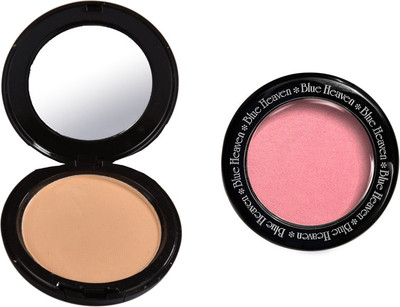 

Blue Heaven Artisto Compact (Natural Beige) & Diamond Blush On 504(Set of 2)