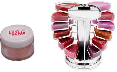 

Vozwa Copper Shimmer Powder with Lipgloss Palette(Set of 2)