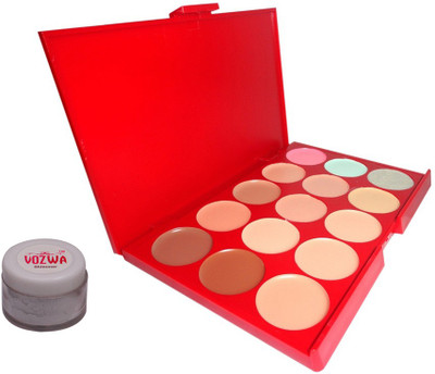 

Vozwa Silver Shimmer Powder with Concealer(Set of 2)