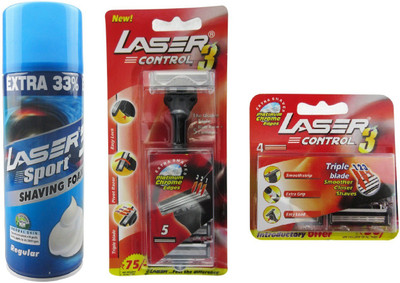 

Laser Shaving Kit(Set of 3)