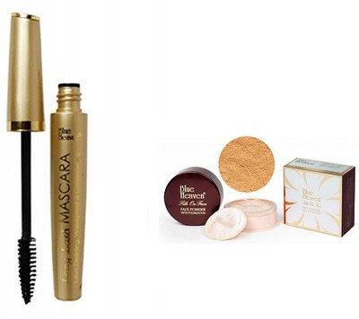 

Blue Heaven mascara,compact with foundation(Set of 1)