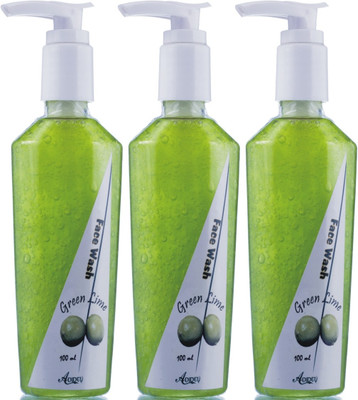 

Adidev Herbals Daily Care Green Lime Face Wash (Pack of 3)(Set of 3)