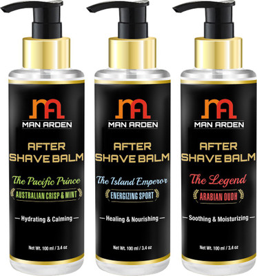 

Man Arden After Shave Lotions (The Pacific Prince + The Island Emperor + The Legend)(Set of 3)