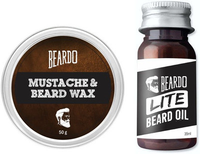 

Beardo Wax And Lite(Set of 2)