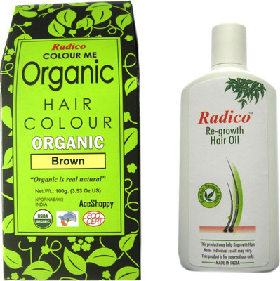 

Radico BROWN WITH RE GROWTH HAIR OIL(Set of 2)