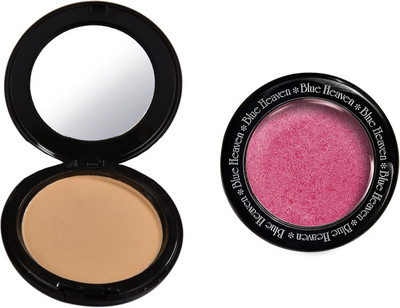 Blue Heaven Artisto Compact (Cream Beige) & Diamond Blush On 506(Set of 2)