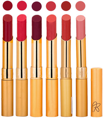 

Rythmx 6 Pcs Color Lipstick Makeup Creamy Matte Long Lasting Lip Colors 162201729(Multicolor,)