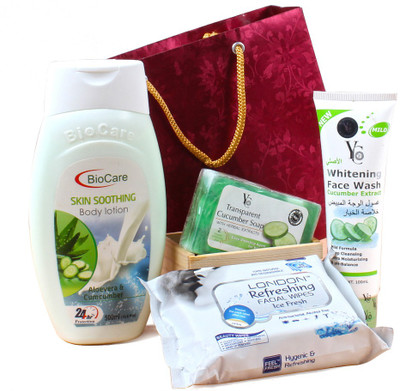 Giftacrossindia Skin Soothing Grooming Hamper for Female(Set of 5)