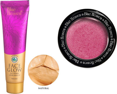 

Blue Heaven Face Glow (Natural) & Diamond Blush On 506(Set of 2)