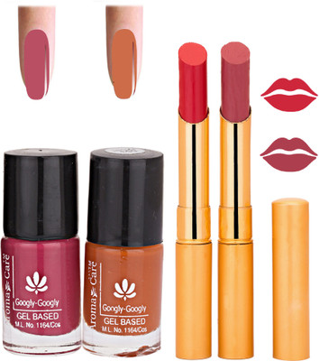 

Aroma Care Nail Polish Red Lipstick Combo 035(Set of 4)