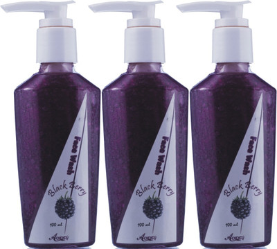 

Adidev Herbals Natural & Organic BlackBerry Face Wash (Pack of 3)(Set of 3)