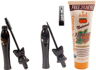 

ADS 1613 Eyeliner, Mascara, Kajal, Scrub (100gm)(Set of 4)