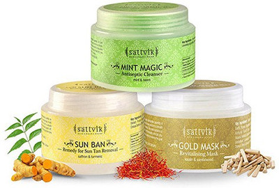 

Sattvik Skintillating Combo(Set of 3)