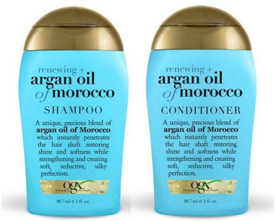 OGX Moroccan Argan Oil Shampoo+Conditioner 88.7(Set of 2)