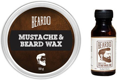 

Beardo Black Velvette oil and wax(Set of 2)