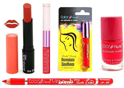 Color Fever Women Party Wear Hot Combo 142(Set of 5)