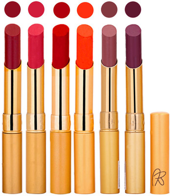 

Rythmx 6 Pcs Color Lipstick Makeup Creamy Matte Long Lasting Lip Colors 162201736(Multicolor,)
