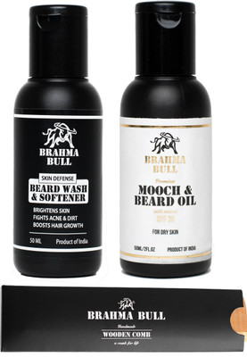 

Brahma Bull Beard Combo for Dry Skin (Pack of 3)(Set of 3)