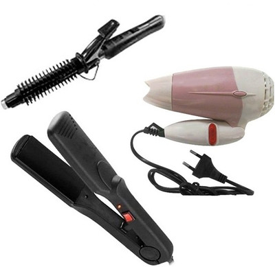 

Welcome India Bazaar wib-571 Personal Care Appliance Combo(Hair Straightener, Hair Curler)