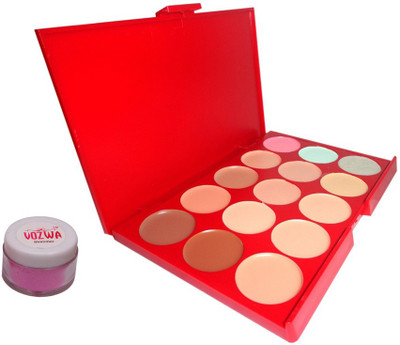 

Vozwa Pink Shimmer Powder with Concealer(Set of 2)