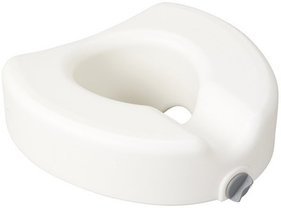 

Mygetwellstore 4 Inch Commode raiser Commode Chair(White)