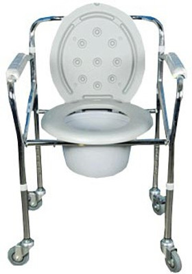

karma RAINBOW 5 Commode Shower Chair(Grey)