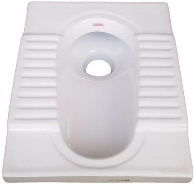 

BM BELMONTE Ncraze C T Pan 20 Inch Indian Commode(White)