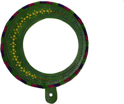 

Craftuno Hand Crafted Leather Mirror