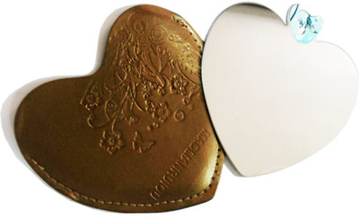 One Personal Care Heart Shape mirror with Designer Cover