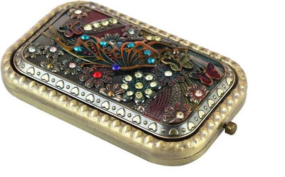 

Ear Lobe & Accessories Purse Mirror Ethnic Stoned No.2