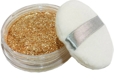 

One Personal Care Claire Inspired Loose Face Powder | Absolute Bloom | True Match Series Compact(Pearl Gold, 7 g)