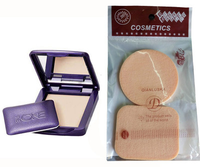 

Oriflame Sweden THE ONE ILLUSKIN POWDER WITH COMPACT SPONGES Compact(DARK SKIN, 8 g)