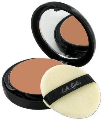 

L.A. Girl Pressed Powder & Puff Poudre Pp929 Warm Bronze Compact(Bronze)