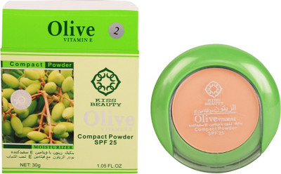 

Kiss Beauty COMPACT POWDER OLIVE NO 2 Compact(Beige)