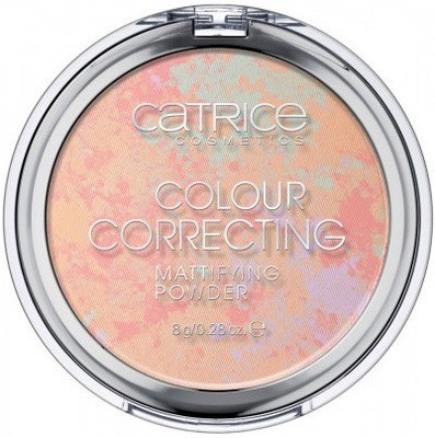 Catrice Colour Correcting Mattifying Powder 010-Delicate Blossom, Compact(Delicate Blossom-010)