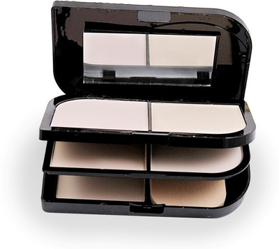 

Kiss Beauty Kiss Beauty 5 Colour Compact Powder Free Liner & Rubber Band-Mhmu Compact(Beige, 50 g)