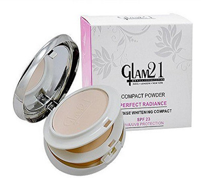 

Glam 21 Makeup Face C Powder Compact(Golden White, 24 g)