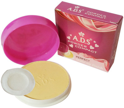 

ADS New-Fashion-Perfect-makeup-finish-daily-use-face-powder Compact(Natural, 18 g)