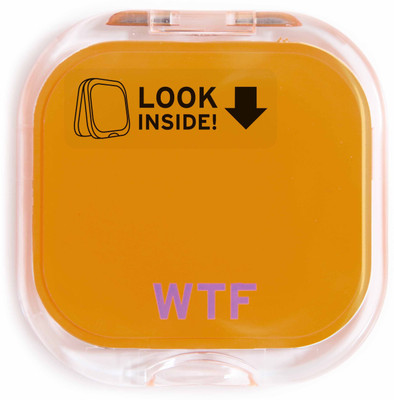 

Knock Knock What are you looking at Compact(orange)