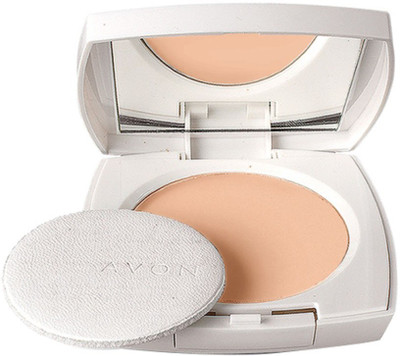 

Avon Ideal White Pressed Powder (Natural) Compact(Natural, 11 g)