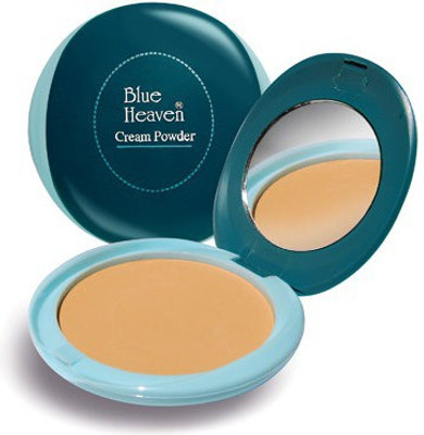 

Blue Heaven Green Cream Powder Compact(Natural, 20 g)