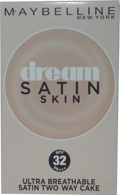 

Maybelline Dream Satin Skin Two Way Cake B2 (SPF32PA+++) Compact(B2soft honey, 9 g)