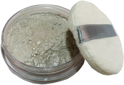 

One Personal Care Claire Inspired Loose Face Powder | Absolute Bloom | True Match Series Compact(Pearl Silver, 7 g)