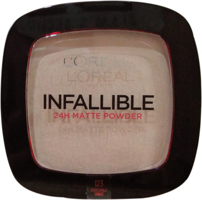 

L'Oreal Paris Infallible 24h Matte Powder Compact(Warm Vanilla-123, 9 g)