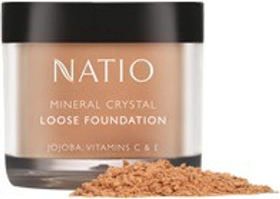 Natio Mineral Crystal Loose powder Foundation Compact(Sand)