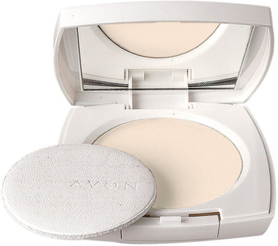 

Avon Ideal White Pressed Powder (White) Compact(White)