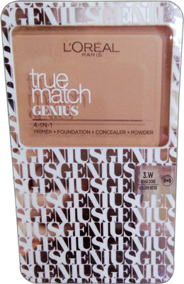 

L'Oreal Paris True Match Genius Compact(Golden Beige 3w, 7 g)