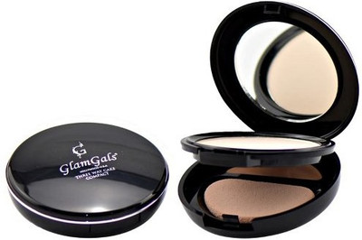 

GlamGals Three Way Cake Compact, SPF 15 Compact(Brown, 14.5 g)