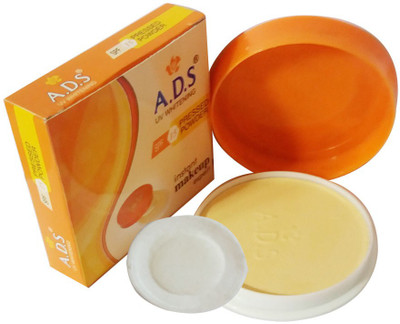 

ADS New-Fashion-SPF-15-Pressed-Powder-instant-makeup-face Compact(Natural, 18 g)